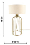 Oyo Lampada da tavalo Tema Ottone