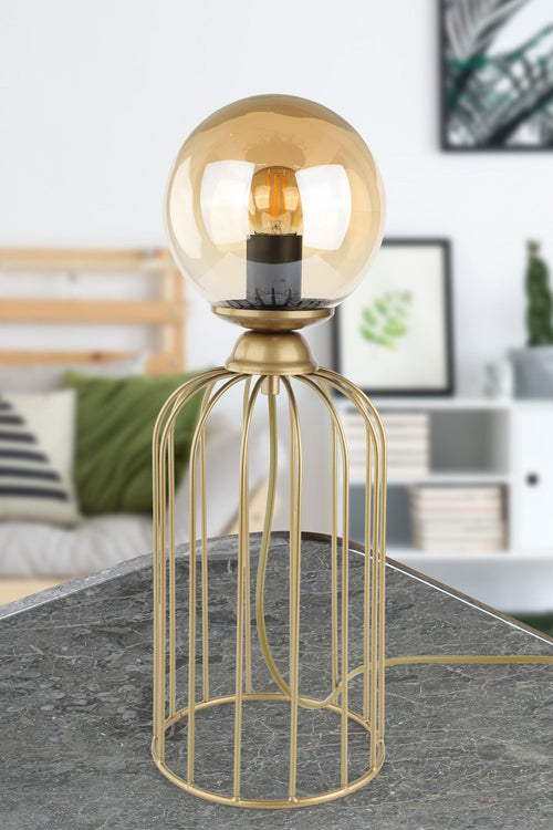 Oyo Lampada da tavalo Tema Ottone