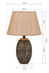 Asir Lampada da tavalo TM169 Marrone