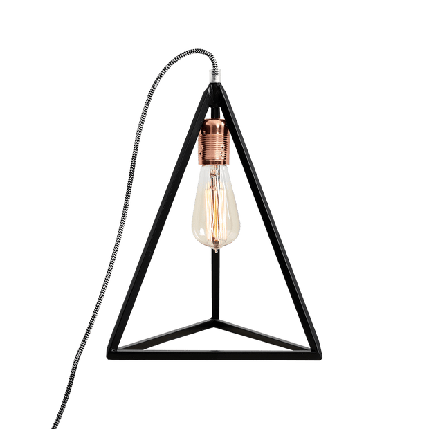 Customform Lampada da tavalo Trimetric Nero