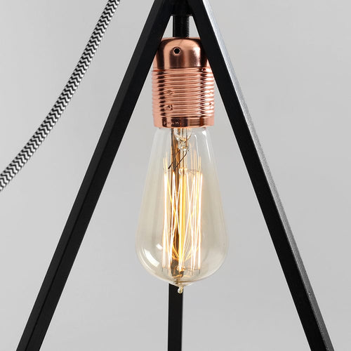 Customform Lampada da tavalo Trimetric Nero
