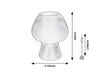 RabaLux Lampada da tavalo Vinelle 74024 Fumè