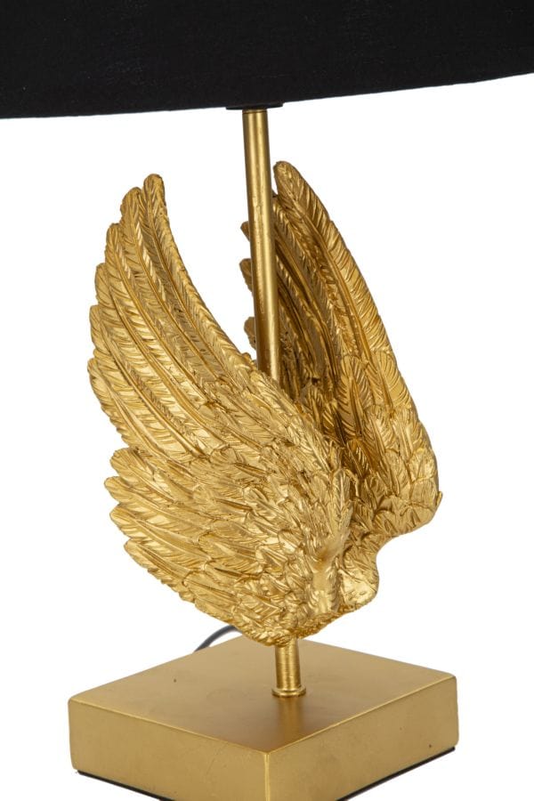 Mauro Ferretti Lampada da tavalo Wings Oro
