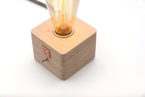 Oyo Lampada da tavalo Wooden Giallo