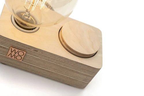 Oyo Lampada da tavalo Wooden Giallo