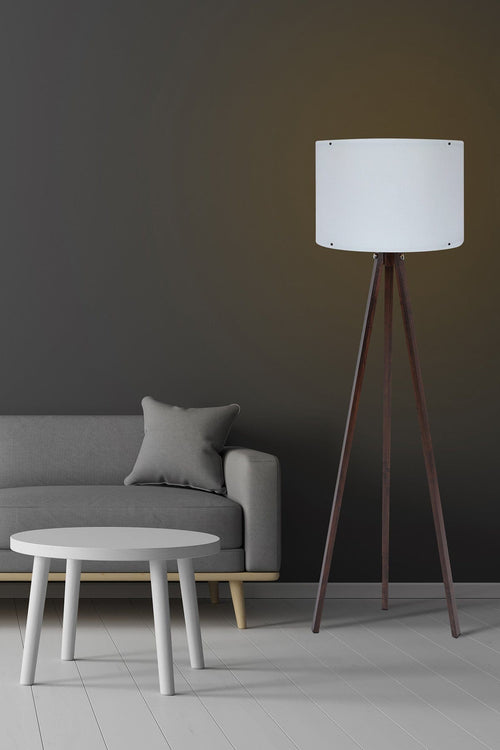 Asir Lampada da terra 128 Bianco