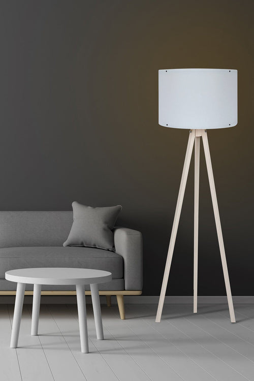 Asir Lampada da terra 132 Bianco