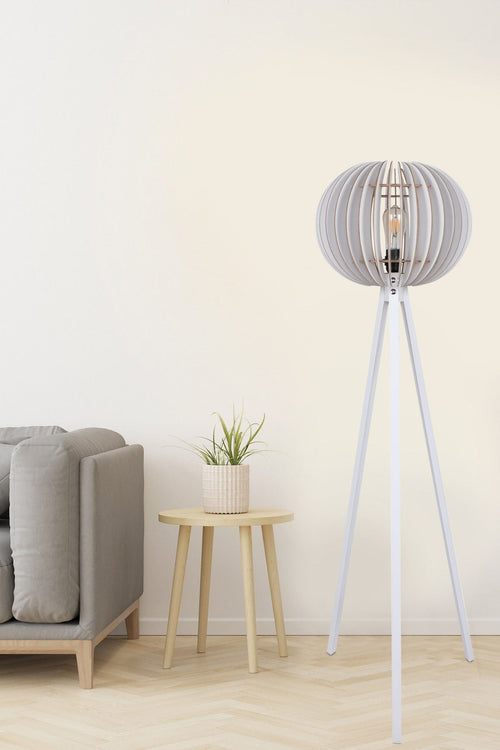 Asir Lampada da terra 191 Bianco