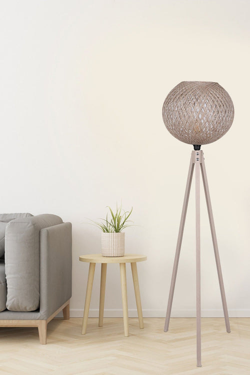 Asir Lampada da terra 194 Crema