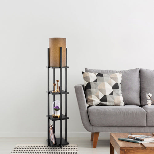 Lampada da terra 7112 Nero