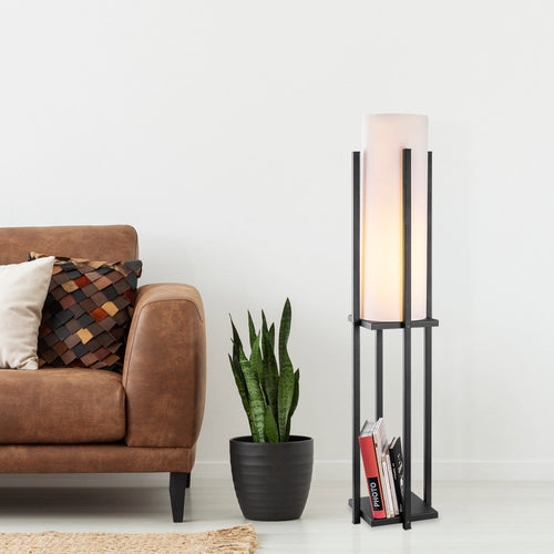 Asir Lampada da terra 7125 Nero