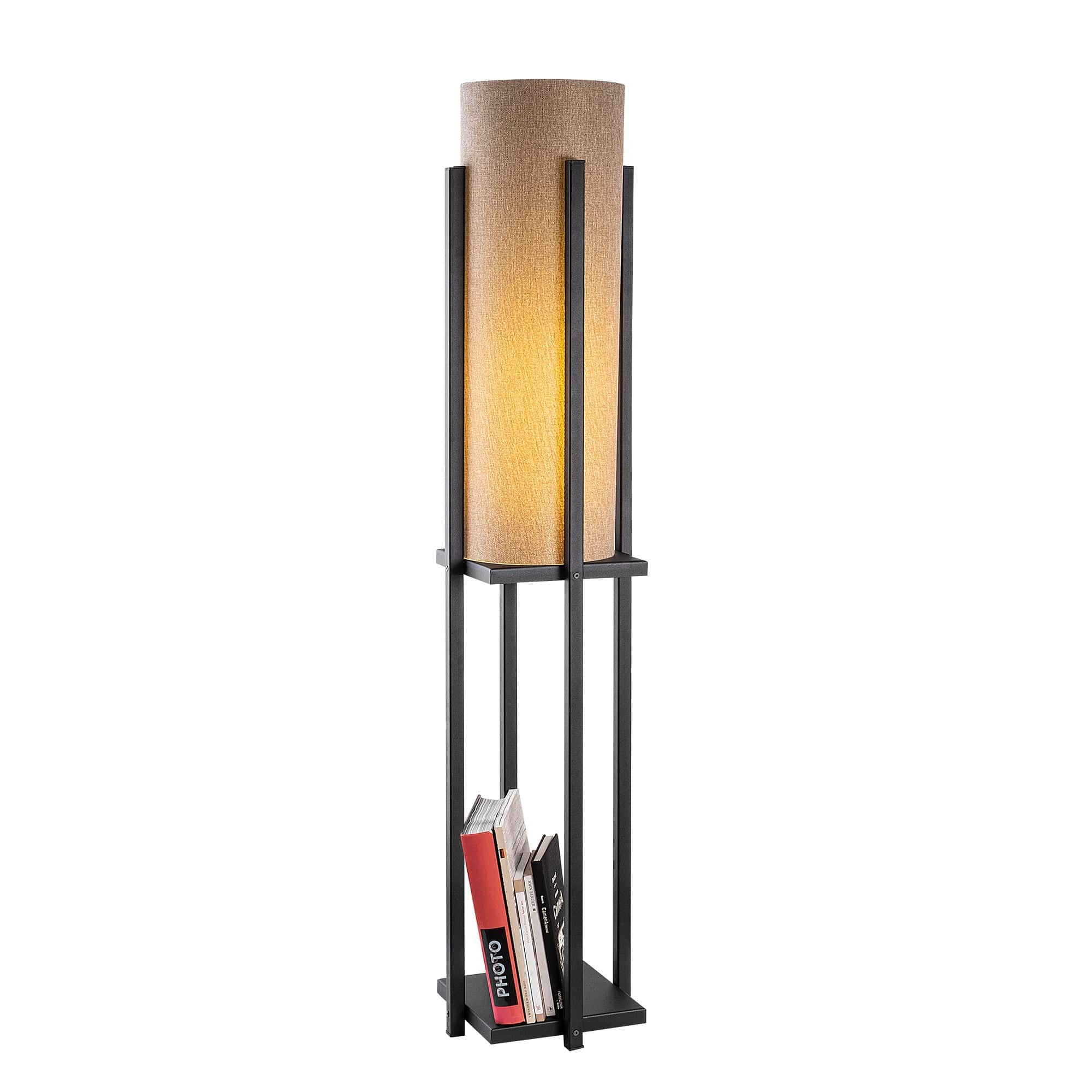 Asir Lampada da terra 7126 Nero
