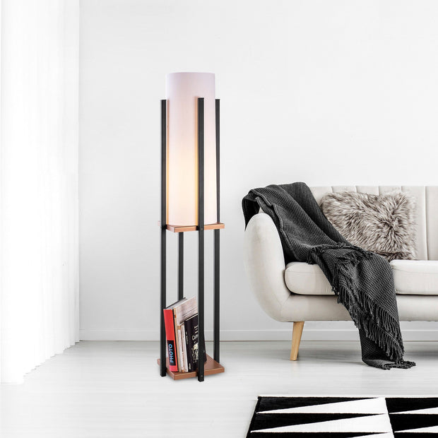 Asir Lampada da terra 7127 Nero