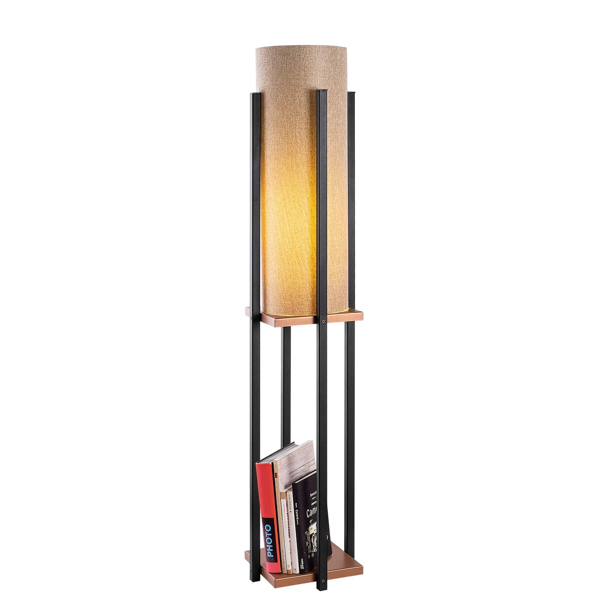 Asir Lampada da terra 7128 Nero