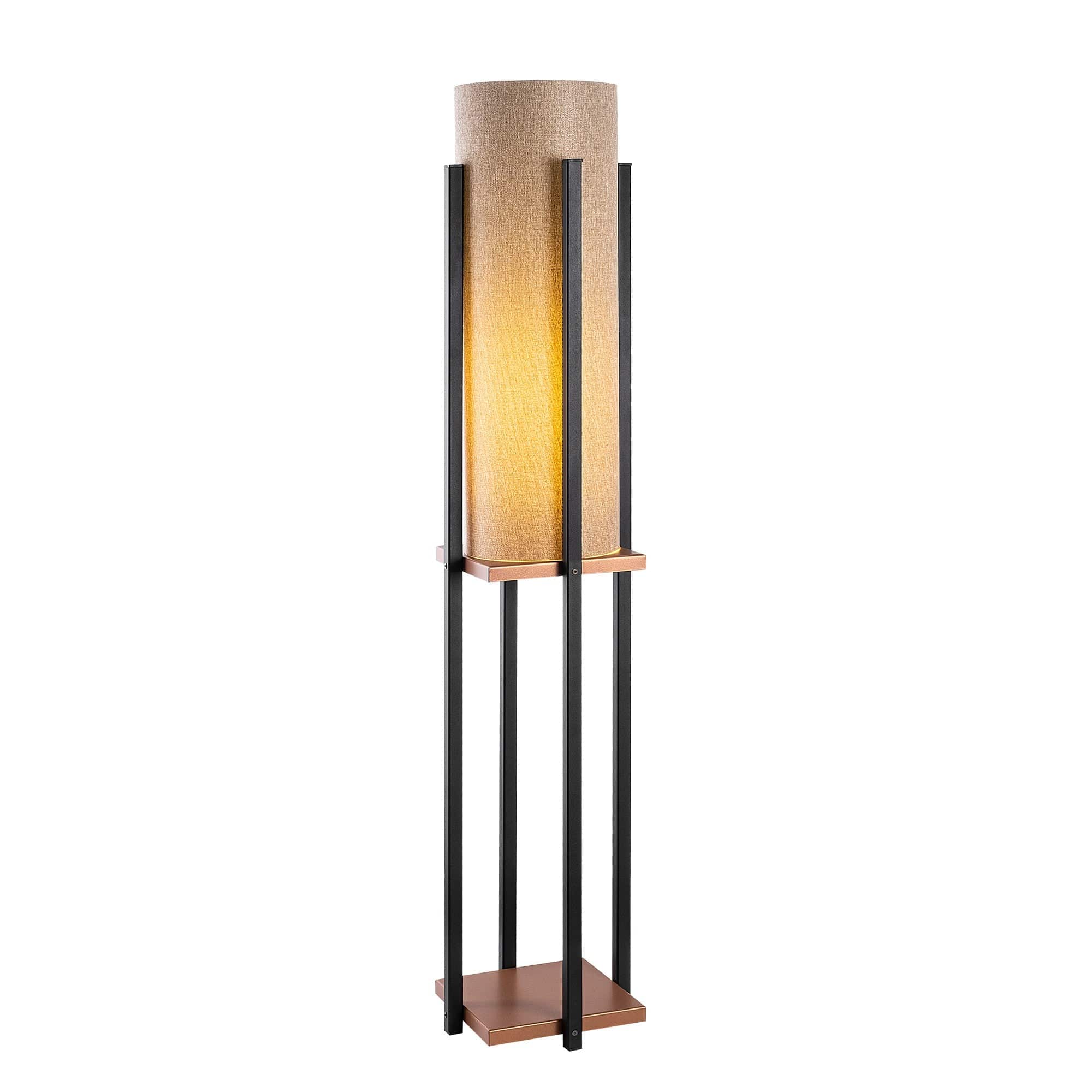 Asir Lampada da terra 7128 Nero