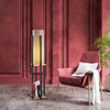 Asir Lampada da terra 7130 Nero