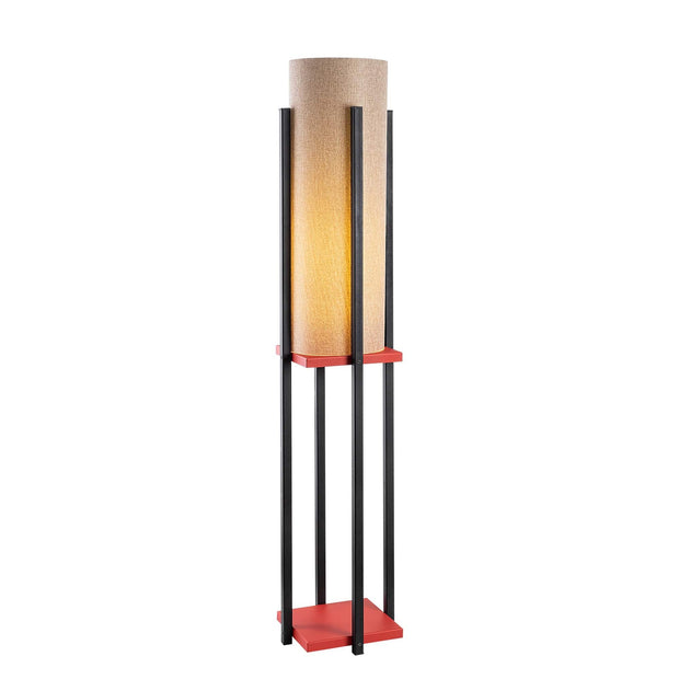 Asir Lampada da terra 7132 Nero