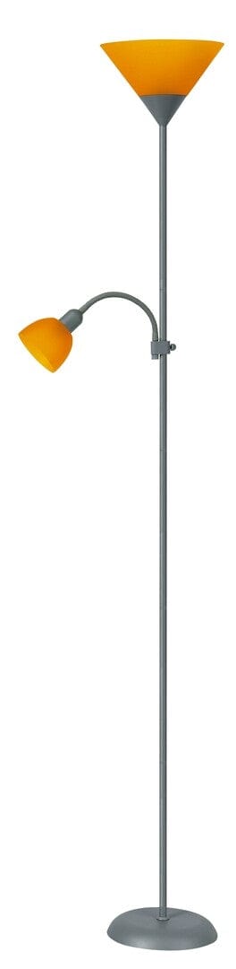 RabaLux Lampada da terra Action 4026 Argento