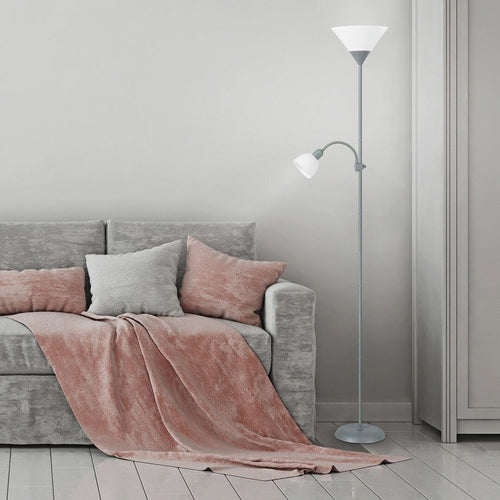 RabaLux Lampada da terra Action 4028 Bianco
