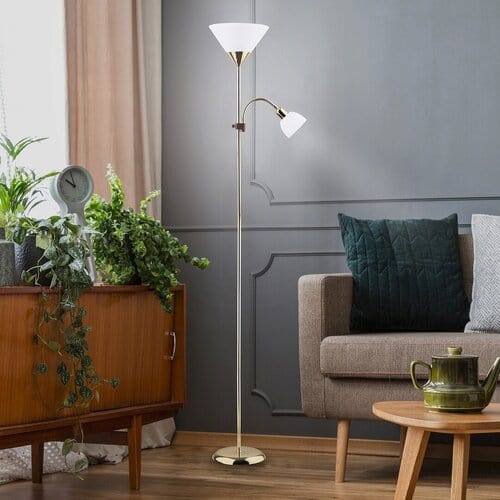 RabaLux Lampada da terra Action 4060 Oro