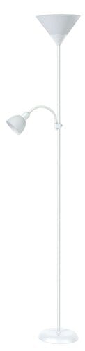 RabaLux Lampada da terra Action 4061 Bianco