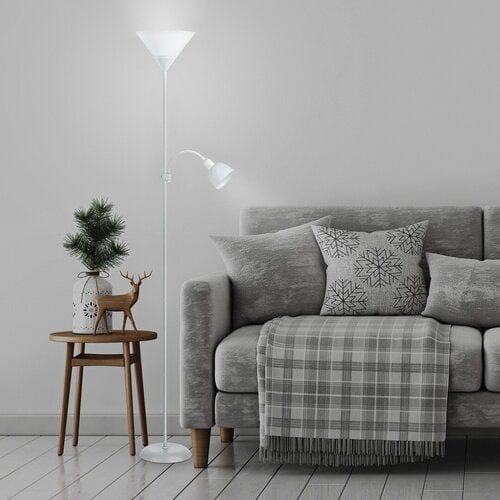RabaLux Lampada da terra Action 4061 Bianco