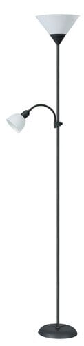 RabaLux Lampada da terra Action 4062 Nero