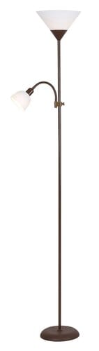 Lampada da terra Action 4188 Marrone