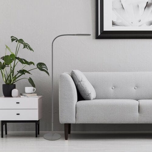 RabaLux Lampada da terra Adelmo 74010 Grigio