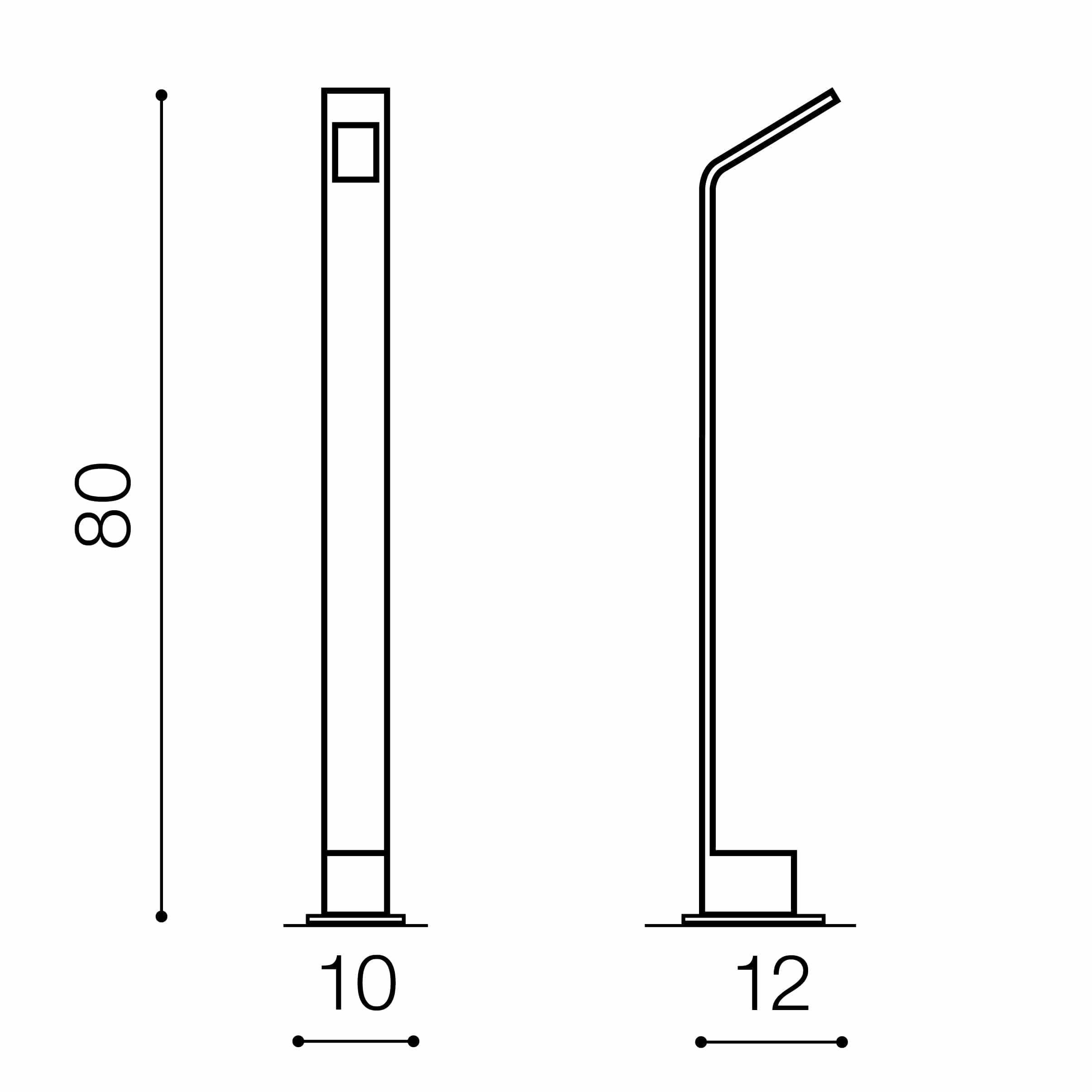 Azzarddo Lampada da terra Agape 80 AZ3483 Grigio