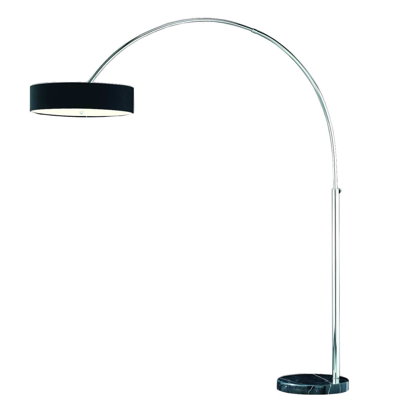 Azzarddo Lampada da terra Aruba AZ0169 Nero