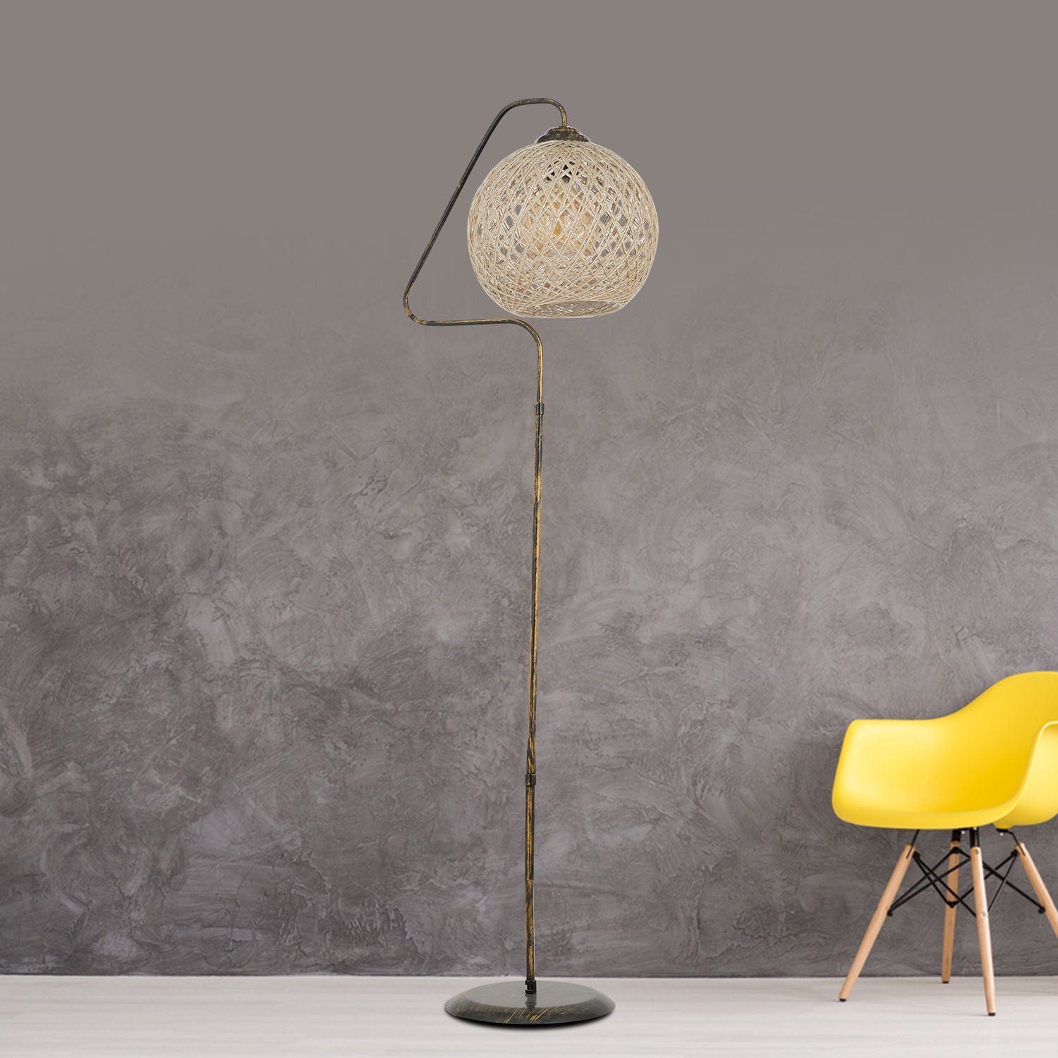 Asir Lampada da terra ASY158 Argento
