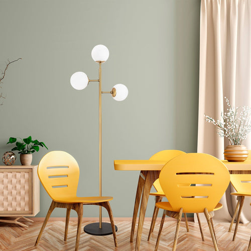 Asir Lampada da terra Atmaca 10290 Oro