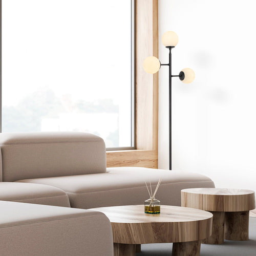 Asir Lampada da terra Atmaca 10300 Bianco