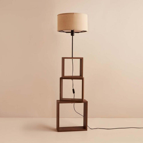 Asir Lampada da terra AYD-3472 Marrone
