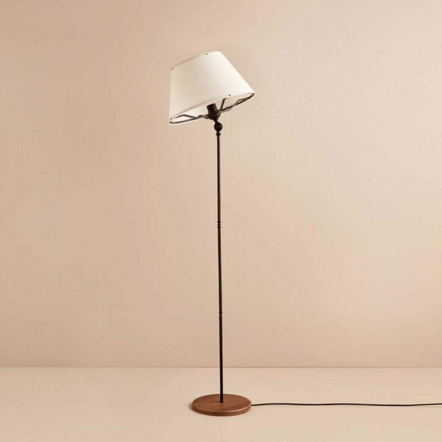 Asir Lampada da terra AYD-3488 Bianco e Nero