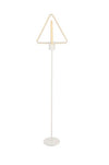 Oyo Lampada da terra Baris Bianco