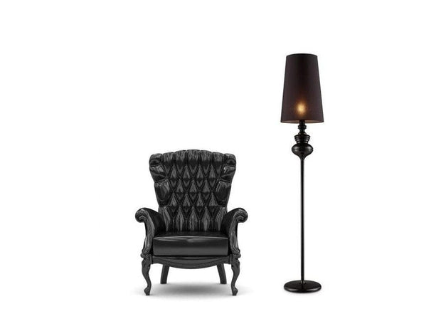 Azzarddo Lampada da terra Baroco AZ0063 Nero