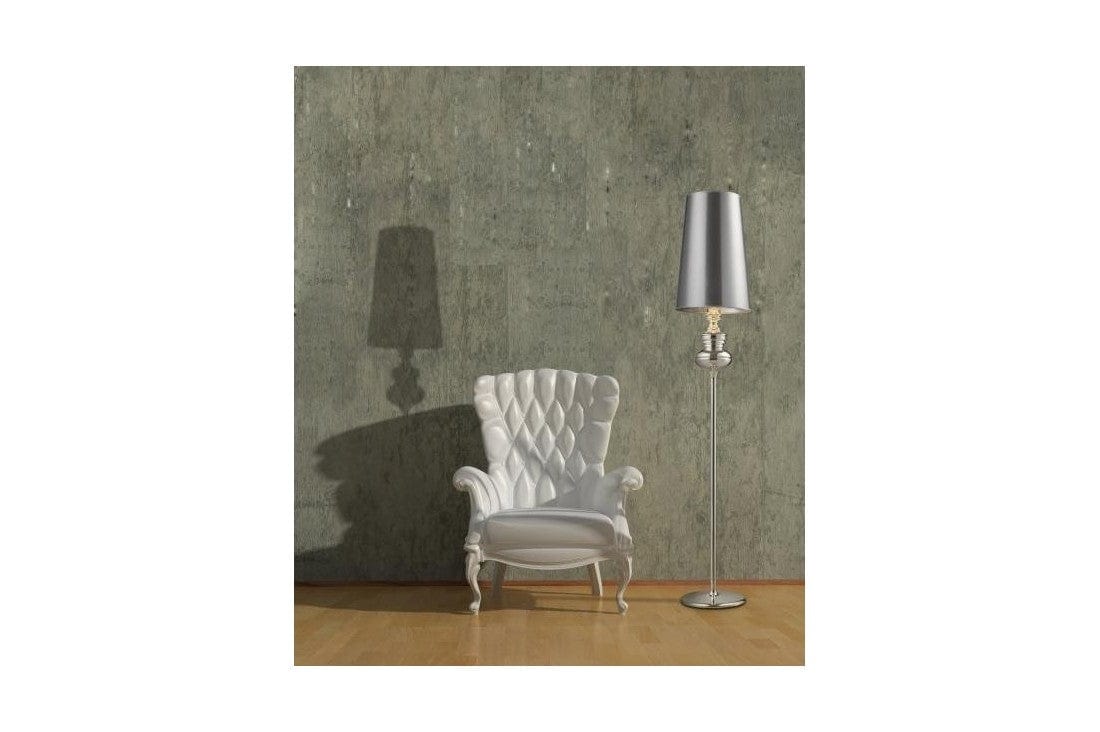 Azzarddo Lampada da terra Baroco AZ0309 Nero