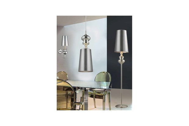 Azzarddo Lampada da terra Baroco AZ0309 Nero