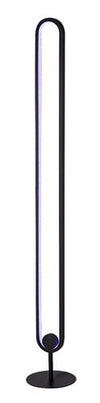 RabaLux Lampada da terra Barto 74051 Nero