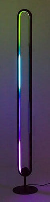 RabaLux Lampada da terra Barto 74051 Nero