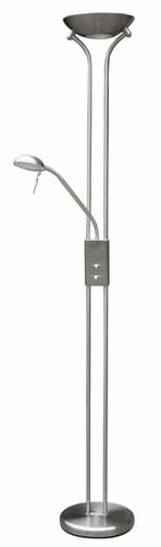 RabaLux Lampada da terra Beta 4075 Grigio