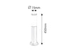 RabaLux Lampada da terra Black Torch 8147 Nero