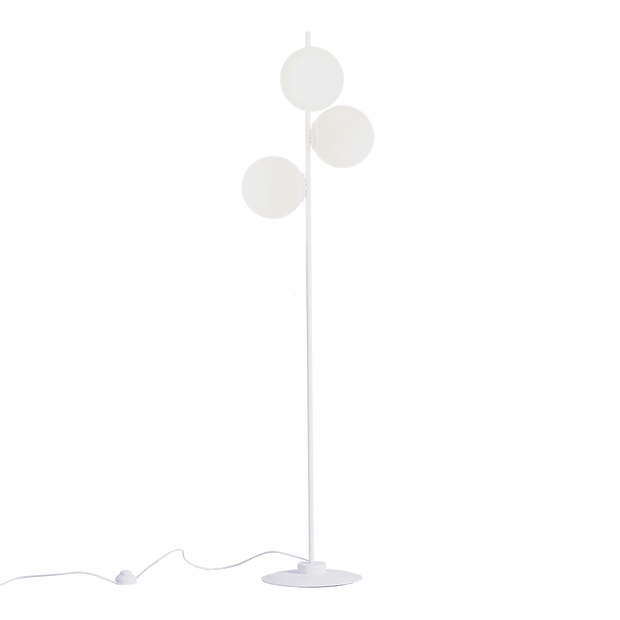 Customform Lampada da terra Bobler Bianco