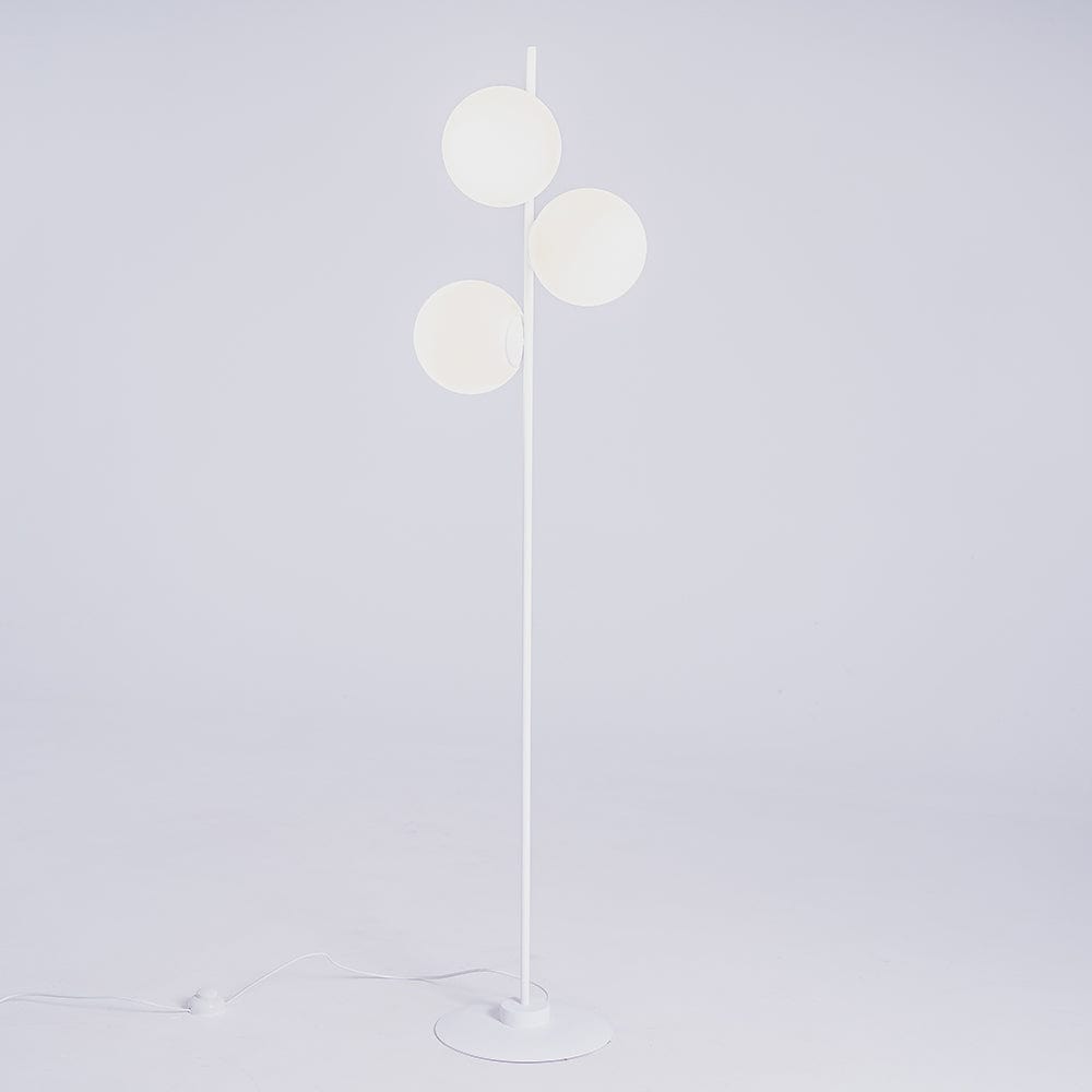 Customform Lampada da terra Bobler Bianco