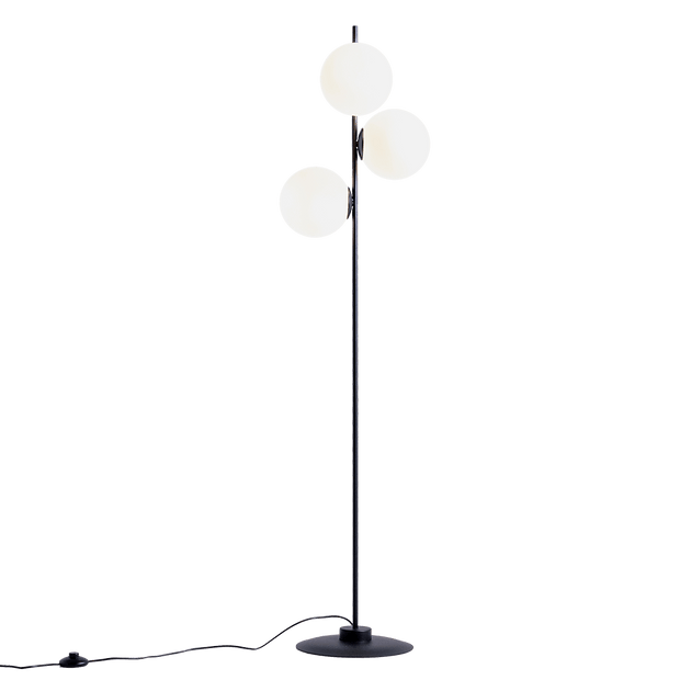 Customform Lampada da terra Bobler Nero