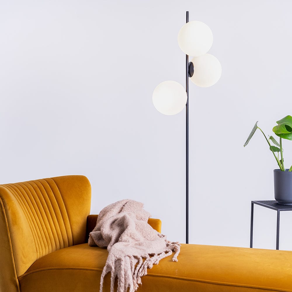 Customform Lampada da terra Bobler Nero