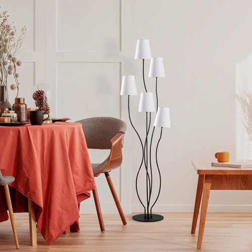 Asir Lampada da terra Bonibon 13234 Bianco