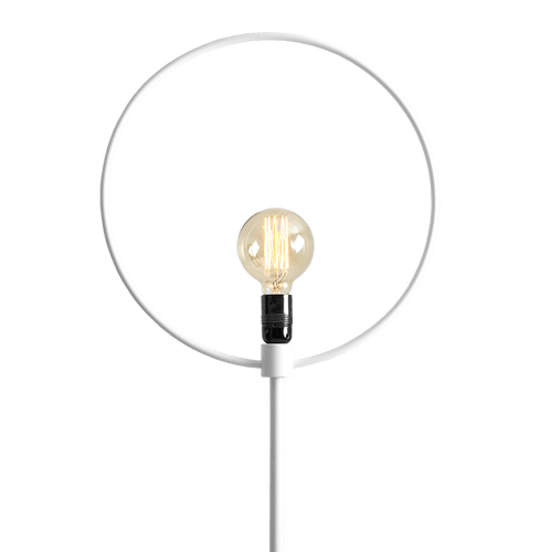 Customform Lampada da terra Bullet Bianco